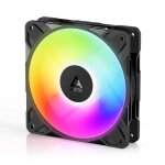 Ventilateur 120 mm arctic p12 pro reverse a - rgb - flux d'air invers� - pwm - noir