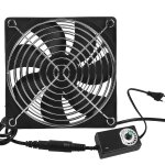 Ventilateur de botier 120 mm, ventilateur pc 220 v avec contrle de vitesse, ventilateur a double roulement ...