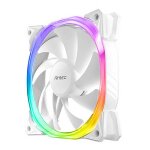 Ventilateur de boitier antec fusion rgb - 12cm (blanc)