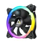 Ventilateur de boitier - antec - neon rgb - 12cm - noir - silencieux et facile  installer