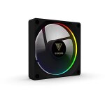 Ventilateur de boitier gamdias aeolus m3 rgb 12cm (noir)
