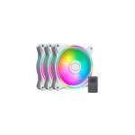 Ventilateur de processeur masterfan mf120 - white edition Ventilateur de processeur masterfan mf120 - white edition