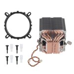 Ventilateurs de processeur d'ordinateur, dissipateur thermique, 6 caloducs, pour intel lga 1156 / 1155 ...