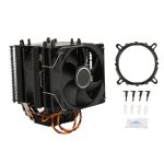 Ventilateur de refroidissement cpu 6 caloducs silencieux 3 broches pc refroidisseur de processeur avec ... Ventilateur de refroidissement cpu 6 caloducs silencieux 3 broches pc refroidisseur de processeur avec ...