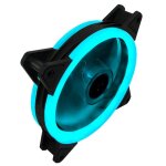 Ventilateur de refroidissement led rgb, 120mm, 4 broches, silencieux, pour botier d'ordinateur
