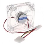 Ventilateur de refroidissement pour ordinateur pc, ventilateur axial 80mm avec lumière led bleue 8025 ... Ventilateur de refroidissement pour ordinateur pc, ventilateur axial 80mm avec lumière led bleue 8025 ...