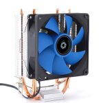 Ventilateur de refroidissement pour processeur intel lga 2000 / 1200 x58 x79, silencieux, 2 caloducs, ...