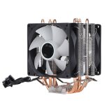 Ventilateurs de refroidissement pour processeur d'ordinateur rgb 90 mm 3 broches 4 caloducs fonctionnement ... Ventilateurs de refroidissement pour processeur d'ordinateur rgb 90 mm 3 broches 4 caloducs fonctionnement ...