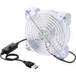 Ventilateur rgb 120mm 5 v avec 3 vitesses rglables (1100 / 1300 / 1500 tr / min), 120mm fan compatible ...