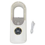 Ventilateur sans pales, six vitesses, vitesse du vent, ventilateur de bureau, lumiere led, humidificateur, ...