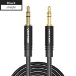 Vention cble audio jack 3, 5 mm cble audio 3, 5 mle vers mle cble aux a angle droit a 90 degrs ...