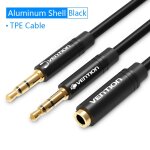 Vention câble auxiliaire 3, 5 mm audio y câble répartiteur jack 3, 5 femelle vers double mâle ecouteur ... Vention câble auxiliaire 3, 5 mm audio y câble répartiteur jack 3, 5 femelle vers double mâle ecouteur ...