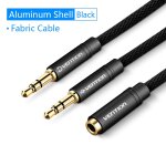 Vention câble auxiliaire 3, 5 mm audio y splitter câble jack 3, 5 femelle vers double mâle ecouteur casque ... Vention câble auxiliaire 3, 5 mm audio y splitter câble jack 3, 5 femelle vers double mâle ecouteur casque ...