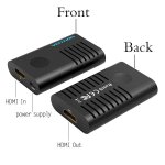 Vention extendeur hdmi hdmi 2. 0 répéteur femelle vers femelle jusqu'à 10 m 50 m 60 m amplificateur de ... Vention extendeur hdmi hdmi 2. 0 répéteur femelle vers femelle jusqu'à 10 m 50 m 60 m amplificateur de ...