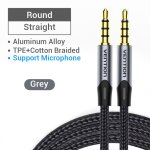 Vention jack 3, 5 mm cble auxiliaire mle vers mle 3, 5 mm cble audio jack pour jbl xiaomi oneplus ...