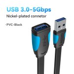 Vention usb 3. 0 rallonge de cble usb 3. 0 2. 0 rallonge de cble usb rapide pour pc smart tv xbox one ...