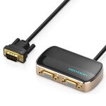 Vention vga splitter 1080p commutateur vga 1 en 2 sorties mle vers femelle cble de 1 m pour ordinateur ...