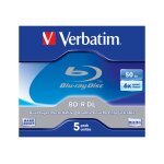 Verbatim - 5 x bd - r dl - 50 go 6x - boîtier cd Verbatim - 5 x bd - r dl - 50 go 6x - boîtier cd