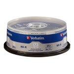 Verbatim 98909 disque vierge blu - ray bd - r 25 go 25 pièce(s) - disques vierges blu - ray (bd - r, ... Verbatim 98909 disque vierge blu - ray bd - r 25 go 25 pièce(s) - disques vierges blu - ray (bd - r, ...