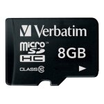 Verbatim - carte mmoire flash - 8 go - class 10 - micro sdhc