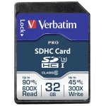 Verbatim carte mmoire pro 32gb sdhc