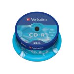 Verbatim cd - r extra protection - 25 x cd - r - 700 mo 52x - spindle