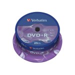 Verbatim datalifeplus - 25 x dvd + r - 4. 7 go 16x - spindle