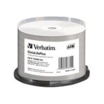 Verbatim datalifeplus - 50 x cd - r - 700 mo 52x - blanc - surface imprimable par jet d'encre, surface ...
