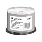 Verbatim datalifeplus - 50 x dvd - r - 4. 7 go 16x - surface imprimable par jet d'encre, surface imprimable ...