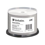 Verbatim datalifeplus - 50 x dvd - r - 4. 7 go 16x - surface imprimable thermique large - spindle