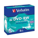 Verbatim datalifeplus dvd - rw x 5 4. 7 go