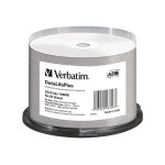 Verbatim datalifeplus professional - 50 x cd - r - 700 mo 52x - surface imprimable thermique large - ...
