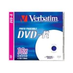 Verbatim - dvd - r - 4. 7 go 16x - surface imprimable avec photo - botier cd