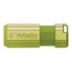 Verbatim pinstripe usb drive - cl usb - 16 go - usb 2. 0 - vert eucalyptus