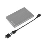 Verbatim store 'n' go slim - disque dur - 2 to - externe (portable) - usb 3. 2 gen 1 - gris sid�ral