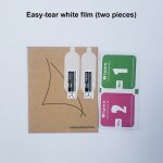 Verre de protection d'�cran 3d pour xiaomi mi band 6, 2 / 3 / 5 pi�ces, film composite tpu souple, film ...