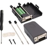 Vga vis bornier adaptateur d - sub 15 broches 3 rang�es db15 vga m�le � 16 broches / voies femelle module ...