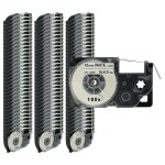 Vhbw 100x rubans compatible avec casio kl - c500, kl - 8200, kl - 8100, kl - 820, kl - p1000 imprimante ...