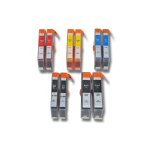 Vhbw 10x cartouches compatible pour hp officejet 7000 wide format imprimante - set cyan, magenta, photo ... Vhbw 10x cartouches compatible pour hp officejet 7000 wide format imprimante - set cyan, magenta, photo ...