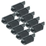 Vhbw 10x rouleaux d'encre noir remplacement pour olympia 068400132 pour calculatrice imprimante, caisse ...