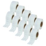 Vhbw 10x rouleau d'�tiquettes 12mm x 50mm (220 �tiquettes) compatible avec dymo labelwriter lw450 �tiqueteuse ...