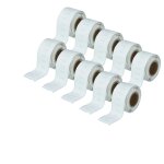Vhbw 10x rouleau d'�tiquettes 28mm x 89mm (130 �tiquettes) compatible avec dymo labelwriter 330 turbo ...