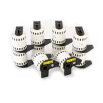 Vhbw 10x rouleau d'tiquettes pour brother p - touch ql - 1050, ql - 1050n, ql - 1060, ql - 1060n, ql ...