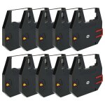 Vhbw 10x ruban encreur compatible avec citizen 270, 80 imprimante matricielle ou de re�us - ruban carbone ...