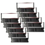 Vhbw 10x ruban encreur compatible avec citizen ir31 imprimante matricielle ou de reus - noir - rouge ...