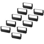 Vhbw 10x ruban encreur d'�criture pour citizen dp 400, dp 410, idp 3420 imprimante matricielle ou de ...