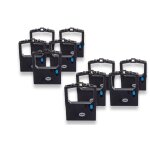 Vhbw 10x ruban encreur compatible avec oki okimate 240 imprimante matricielle ou de re�us - noir - remplacemen ...