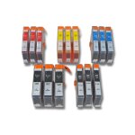 Vhbw 15x cartouches compatible pour hp photosmart c5373, c5380 imprimante - set cyan, magenta, jaune, ... Vhbw 15x cartouches compatible pour hp photosmart c5373, c5380 imprimante - set cyan, magenta, jaune, ...