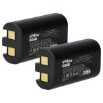 Vhbw 2x batterie compatible avec 3m pl200 imprimante, scanner, imprimante d'�tiquettes (800mah, 7, 4v, ...