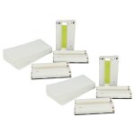 Vhbw 2x cartouches d'encre cyan / magenta / jaune compatible avec canon selphy cp - 530, cp - 600 imprimante ...